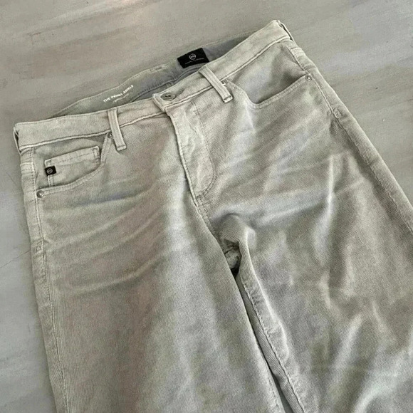 Adriano Goldschmeid AG Prima Ankle Cigarette Ankle Corduroy Skinny Jean Size 27 - Picture 9 of 11